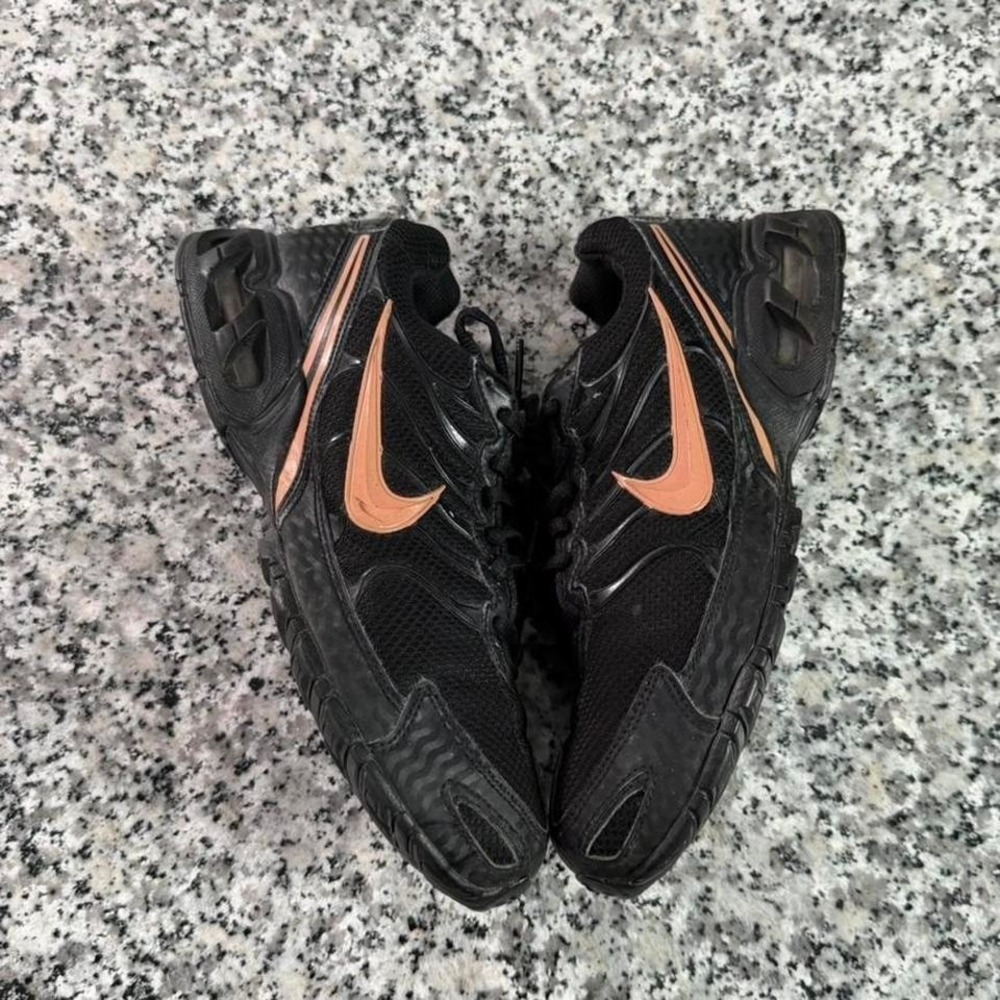 Nike Air Max Torch 4 Black Metallic Sneaker Shoe W9 343851 - Picture 3 of 7